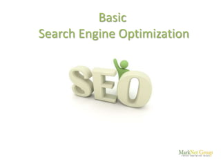 Basic Search Engine Optimization 