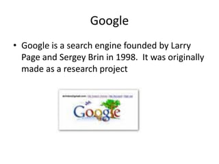 Search Engines