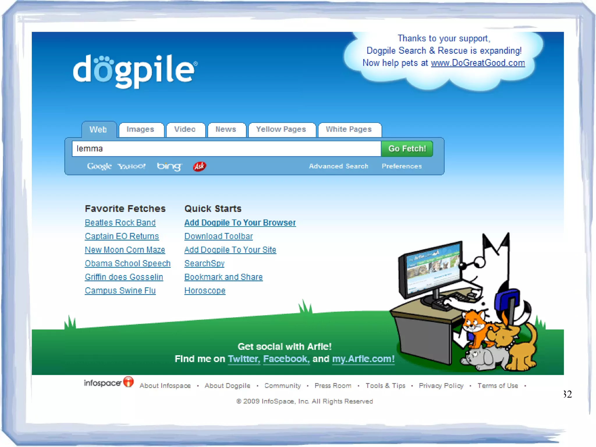 Copyleft ( ) 2009 Sudarsun Santhiappanɔ 32
 