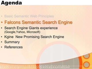 Falcons Semantic Search EngineObjectSearchConceptSearchDocumentSearch