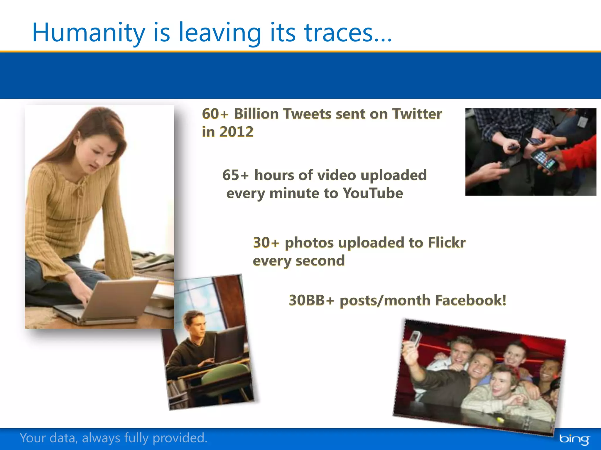 Humanity is leaving its traces…




Your data, always fully provided.
 