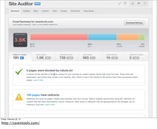 Friday, February 22, 13

http://raventools.com/
 