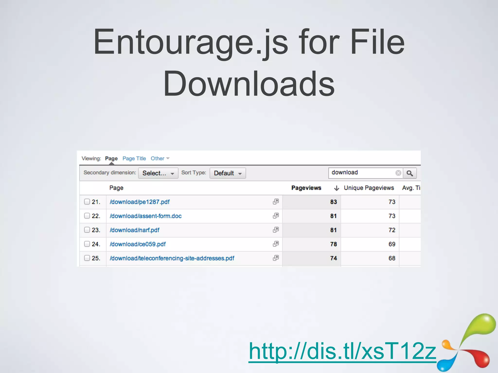 Entourage.js for File
    Downloads




          http://dis.tl/xsT12z
 