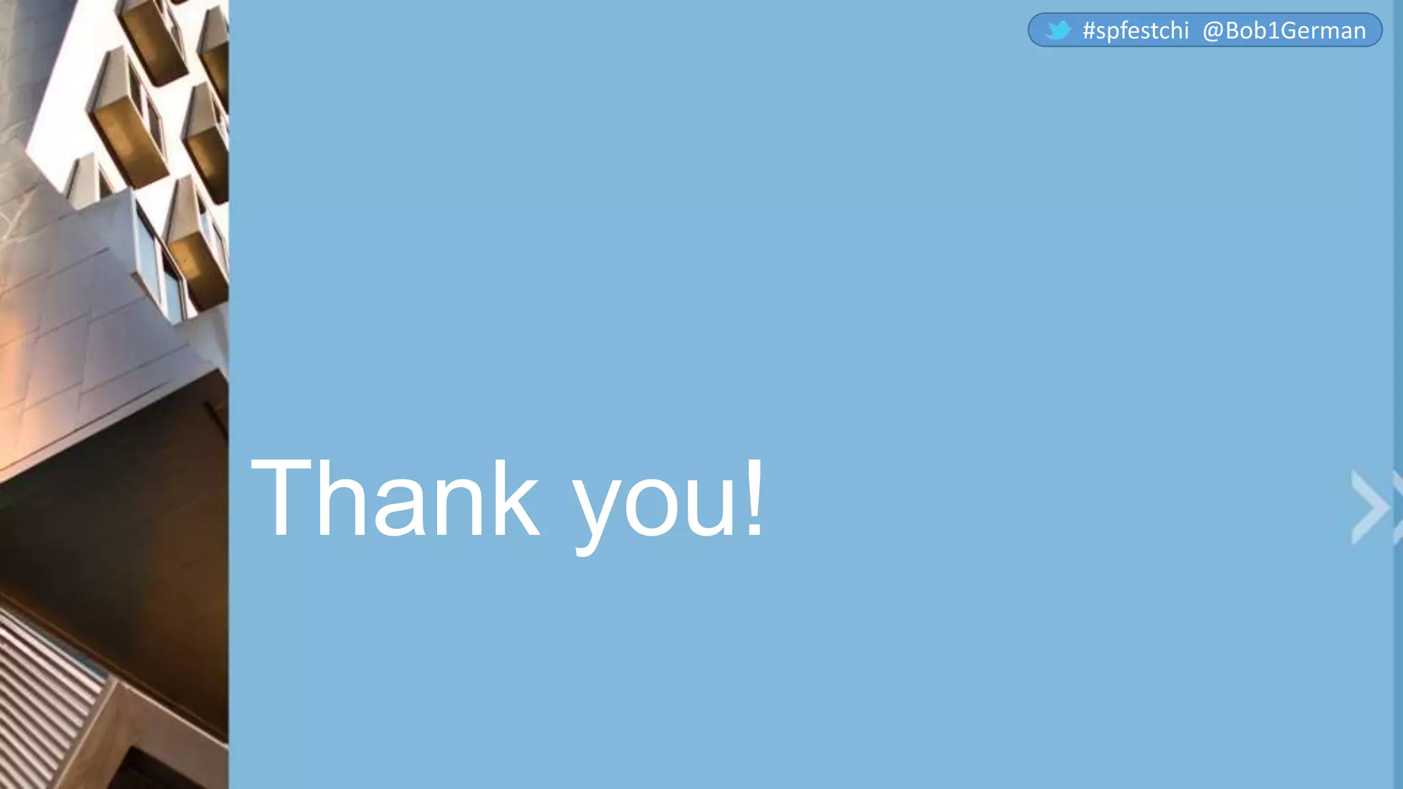 Thank you!
#spfestchi @Bob1German
 