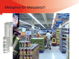Metaphor for Metadata!!
 