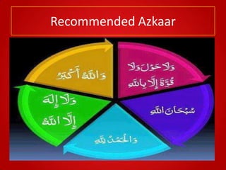Recommended Azkaar
 