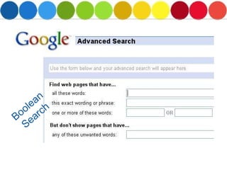   Boolean Search 