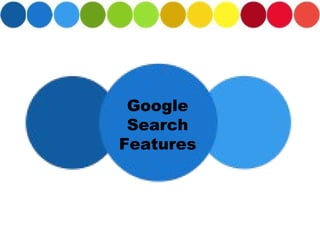 Google Search Features 