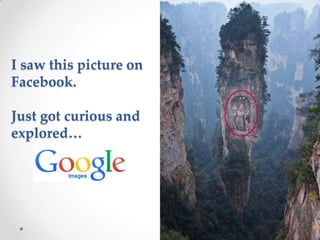 I saw this picture on
Facebook.
Just got curious and
explored…
 