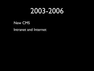 Searching for a Usable and Effective Intranet