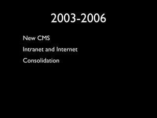 Searching for a Usable and Effective Intranet