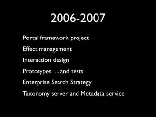 Searching for a Usable and Effective Intranet