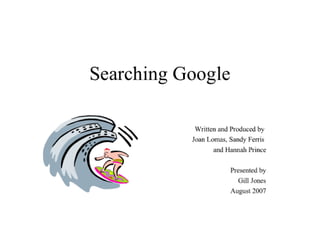 Searching Google Podcast[1]