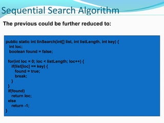 Searching algorithms | PPT