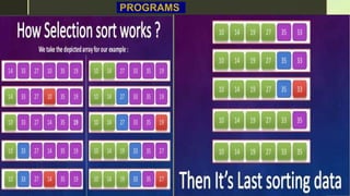 Searching and sorting | PPT