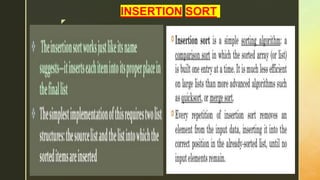 Searching and sorting | PPT