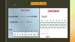 Searching and sorting | PPT