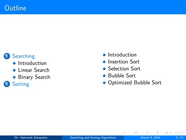 Searching and Sorting Algorithms | PDF | Search | Internet
