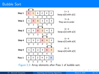 Searching and Sorting Algorithms | PDF