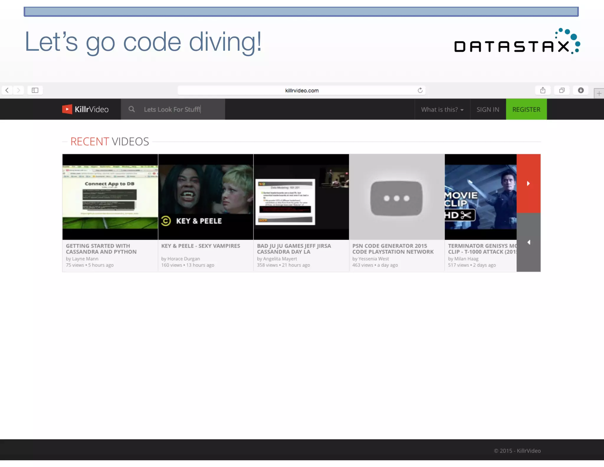 Confidential
Let’s go code diving!
27
 