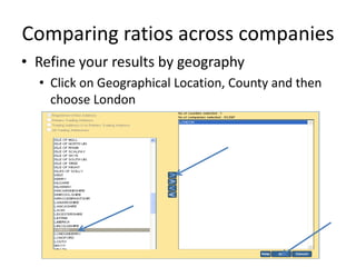 Searching FAMEScroll down and choose FAME from the list of databases