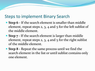 Searching in c language | PPT
