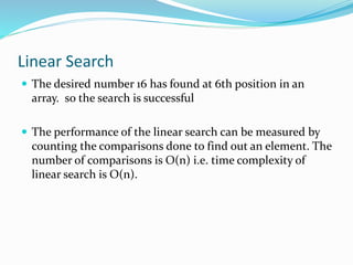 Searching in c language | PPT