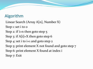 Searching in c language | PPT