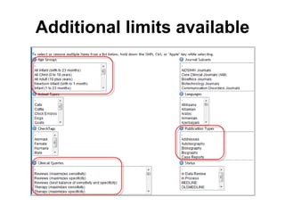 Additional limits available