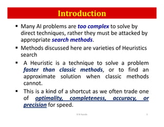 7. heuristic search techniques | artificial... Searching Techniques in Artificial Intelligence | PDF