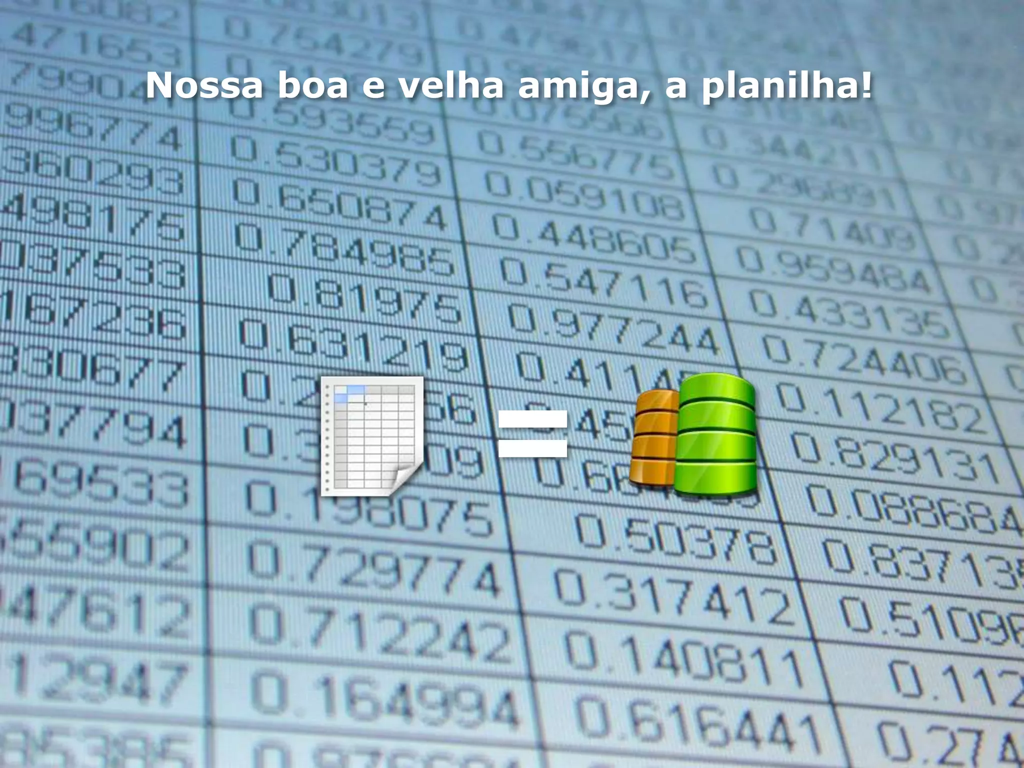 Direct Performance – Inteligência Otimizando Resultados




Nossa boa e velha amiga, a planilha!




                 =
 