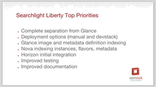 Searchlight Updates - Liberty Edition