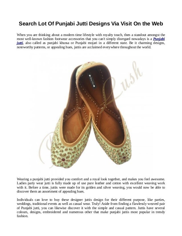 ladies party wear jutti