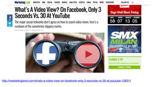 http://marketingland.com/whats-a-video-view-on-facebook-only-3-seconds-vs-30-at-youtube-128311
 