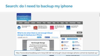 http://www.idownloadblog.com/2013/08/28/not-enough-icloud-storage-iphone-cannot-be-backed-up/
Search: do I need to backup my iphone
 