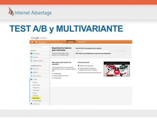 TEST A/B y MULTIVARIANTE
 