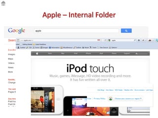 Apple – Internal Folder
 