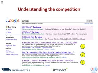 Understanding the competition




                                1


                                2


                                3
 