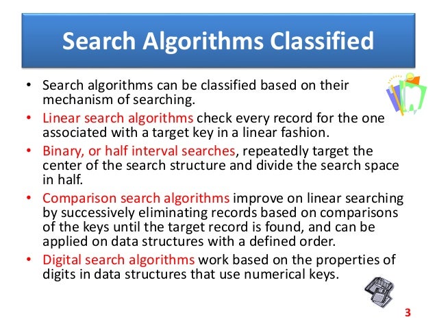 Search methods