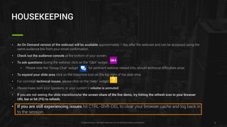 © Searchmetrics.. All Rights Reserved. Do not distribute without permission.© Searchmetrics. Alle Rechte vorbehalten. Verbreitung nicht ohne Erlaubnis. 3© Searchmetrics.. All Rights Reserved. Do not distribute without permission.
WORKSHOP
RESOURCES
For workshop resources
and a copy of the
presentation slides,
please click the
resources widget at the
bottom of the webinar
console.
 