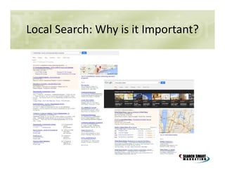 Local Search: Why is it Important?

 