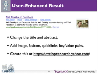 Search Monkey - Open Hack London '09