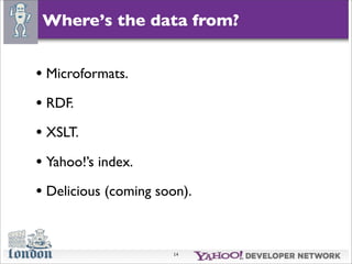Search Monkey - Open Hack London '09