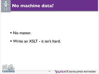 Search Monkey - Open Hack London '09
