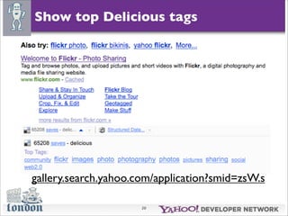 Search Monkey - Open Hack London '09