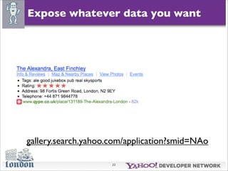 Search Monkey - Open Hack London '09