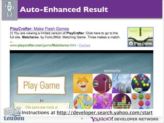 Search Monkey - Open Hack London '09