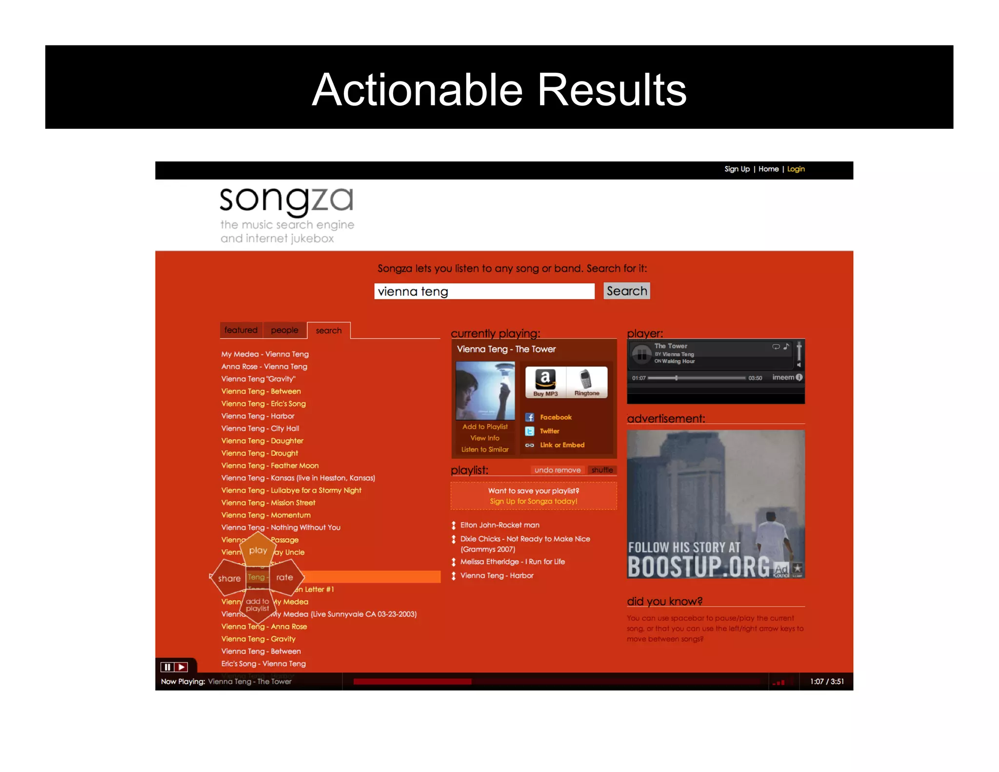 Actionable Results
                 morville@semanticstudios.com




                                     49
 