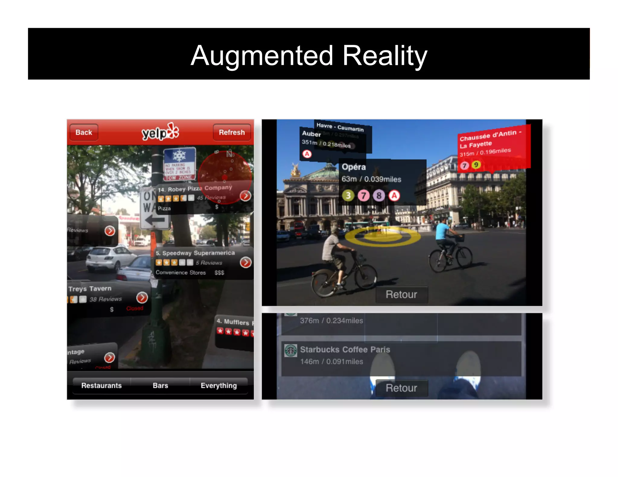 Augmented Reality
                morville@semanticstudios.com




                                    61
 