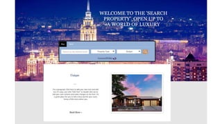 search property presentation